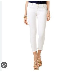 Michael Kors Women's Crisp White Ankle Jeans